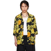 LUU DAN Black & Yellow 클랏 CLOT 에디트 Edition Short Sleeve Shirt 242331M192000