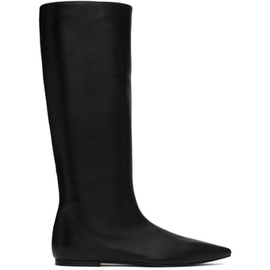 La Collection Black Magnolia Boots 241190F115000