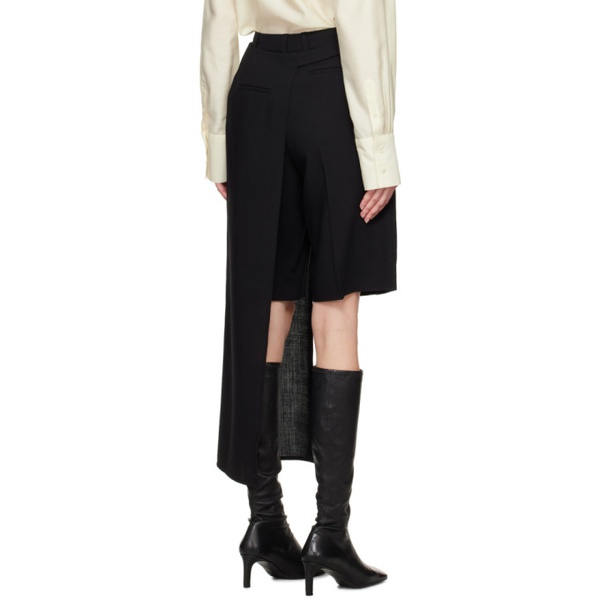  La Collection Black Yoko Midi Skirt 241808F087011