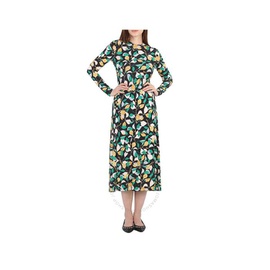 La Double J Ladies Orchard Jersey Long-Sleeve Drifter Swing Dress DRE0438-ORCHARD