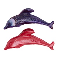 La Manso SSENSE Exclusive Purple & Red Flipper The Clip Hair Clips 242913F018002