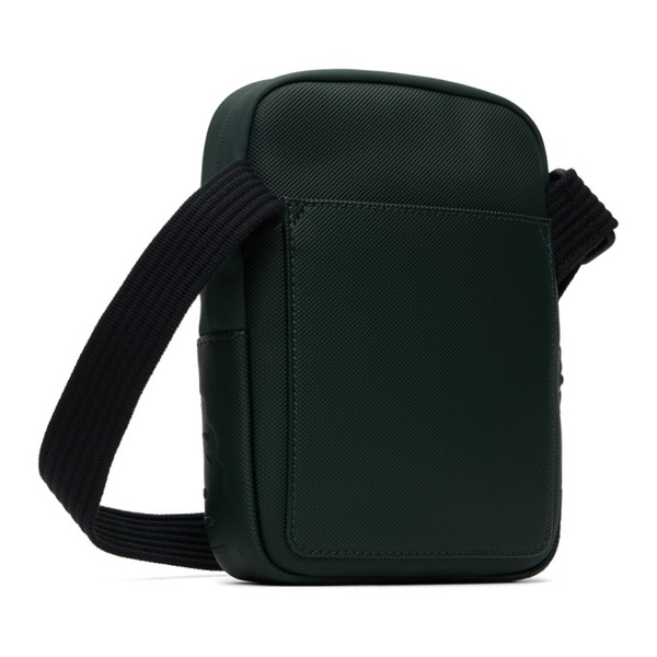 라코스테 라코스테 Lacoste Green Small LCST Flat Pique Bag 241268M170009