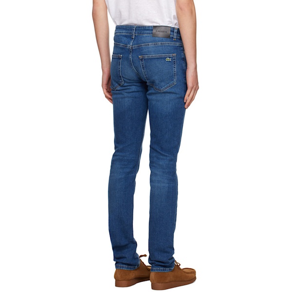 라코스테 라코스테 Lacoste Blue Slim Fit Jeans 241268M186003