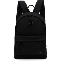라코스테 Lacoste Black Zip Backpack 232268M166001