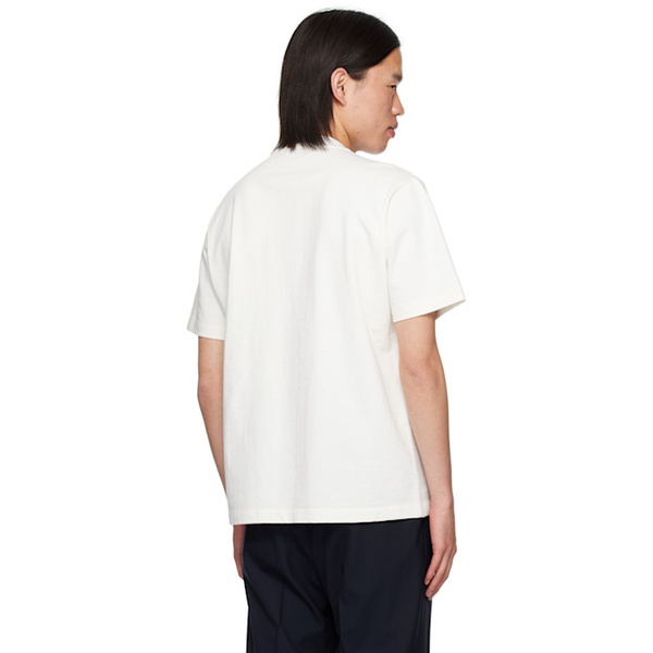  레이디 화이트 Lady White Co. White Rugby T-Shirt 242840M213004