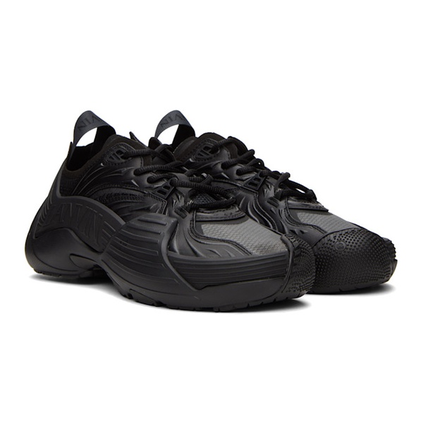  랑방 Lanvin Black Flash-X Sneakers 222254M237036