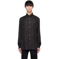 Lardini Black Striped Shirt 232125M192003