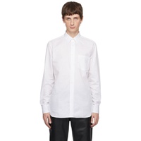 Lardini White Spread Collar Shirt 232125M192004