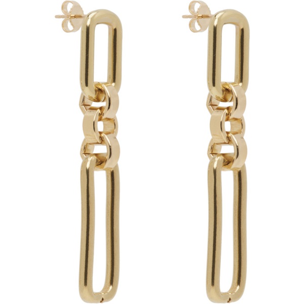  로라 롬바르디 Laura Lombardi Gold Stanza Earrings 241253F022006