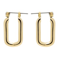 로라 롬바르디 Laura Lombardi Gold Cresca Hoop Earrings 241253F022009