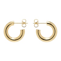 로라 롬바르디 Laura Lombardi Gold Mini Hoop Earrings 241253F022003