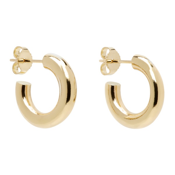  로라 롬바르디 Laura Lombardi Gold Mini Hoop Earrings 241253F022003