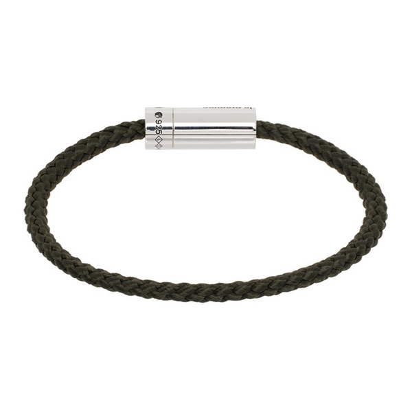  르 그램 Le Gramme Khaki Le 7g Nato Cable Bracelet 241694M142000
