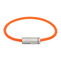 르 그램 Le Gramme Orange Le 7g Nato Cable Bracelet 241694M142008
