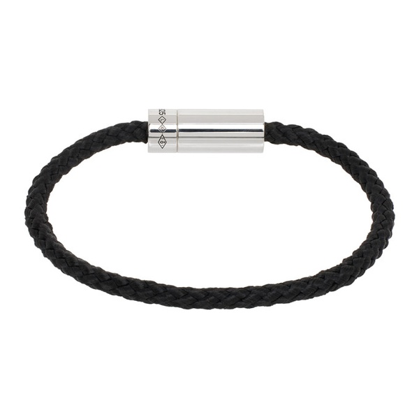  르 그램 Le Gramme Black Le 7g Nato Cable Bracelet 241694M142010