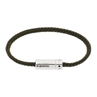 르 그램 Le Gramme Green Le 7g Nato Cable Bracelet 232694M142001