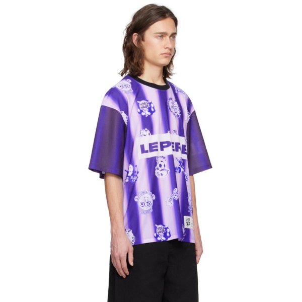  Le PEERE Purple Ema T-Shirt 241215M213002