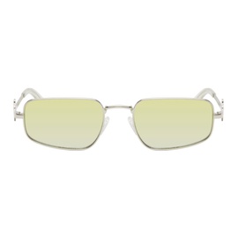 Le Specs Silver Metagalactic Sunglasses 242135F005014