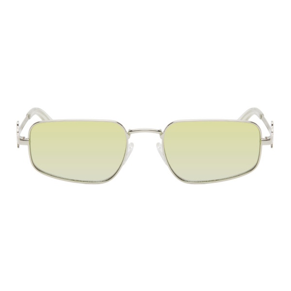  Le Specs Silver Metagalactic Sunglasses 242135F005014