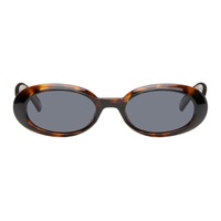 Le Specs Tortoiseshell Work It! Sunglasses 242135F005023