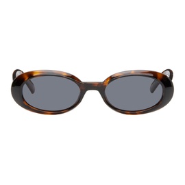 Le Specs Tortoiseshell Work It! Sunglasses 242135F005023