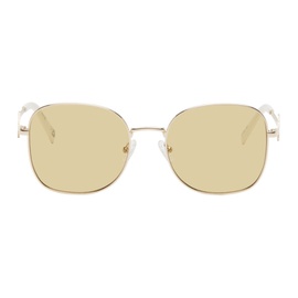Le Specs Gold Metamorphosis Sunglasses 242135F005009