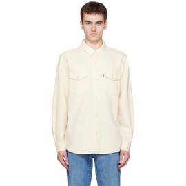 리바이스S 오프화이트 Off-White Western Shirt 232099M192015