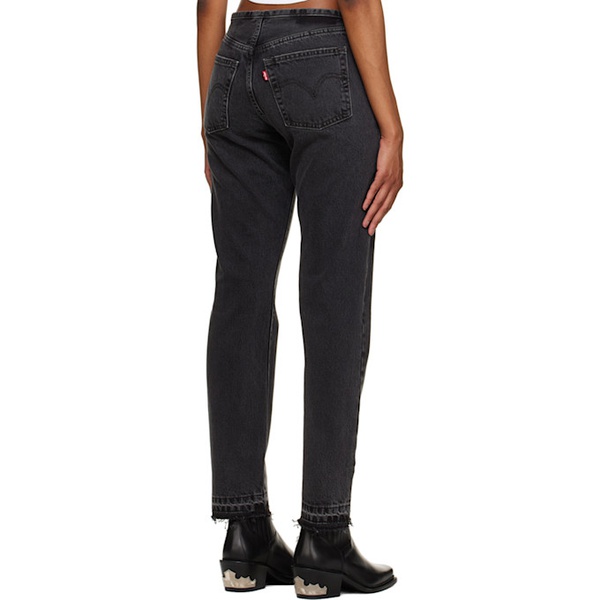  리바이스S Black 501 Mini Waist Jeans 231099F069015