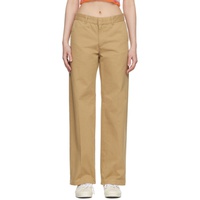 리바이스S Beige Baggy Trousers 231099F087006