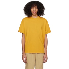 리바이스S Yellow Crewneck T-Shirt 231099M213003