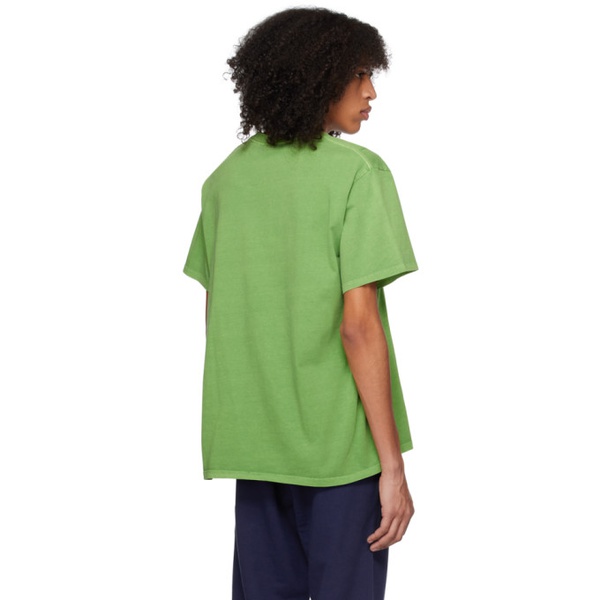  리바이스S Green Crewneck T-Shirt 231099M213004