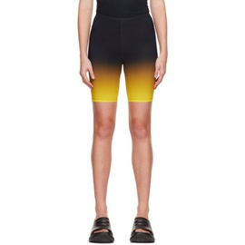 Lido Yellow Biker Shorts 222249F088004