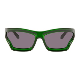 로에베 LOEWE Green Arch Mask Sunglasses 242677M134038