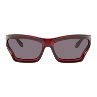 로에베 LOEWE Red Arch Mask Sunglasses 242677M134039