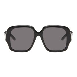 로에베 LOEWE Black Square Slim Sunglasses 242677M134052