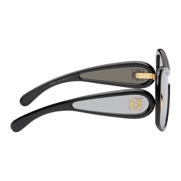 로에베 로에베 LOEWE Black Shield Sunglasses 242677F005002