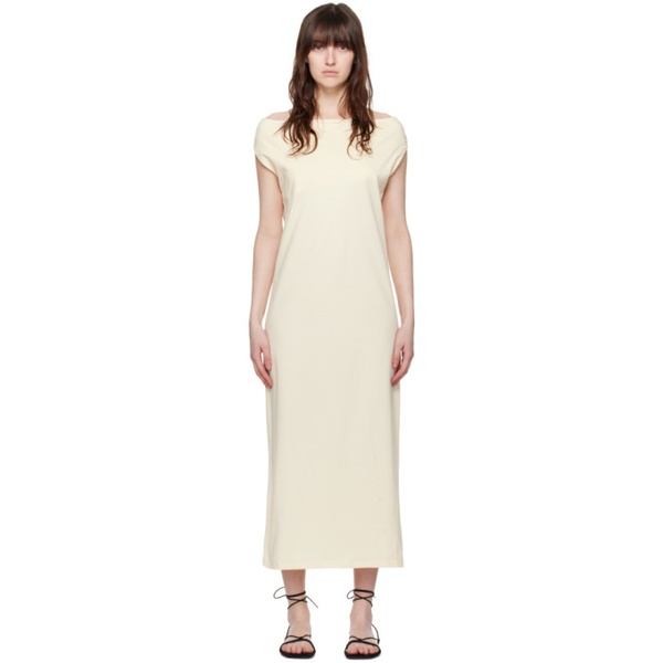  루루 스튜디오 Loulou Studio Beige Martial Maxi Dress 241473F054009