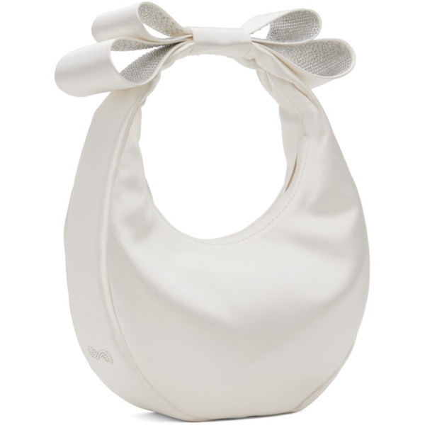  MACH & MACH White Small Le Cadeau Bag 241404F046015