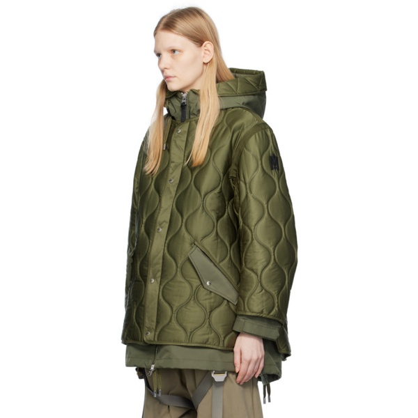  맥케이지 MACKAGE Green Maia 2-in-1 Jacket Set 232015F063008