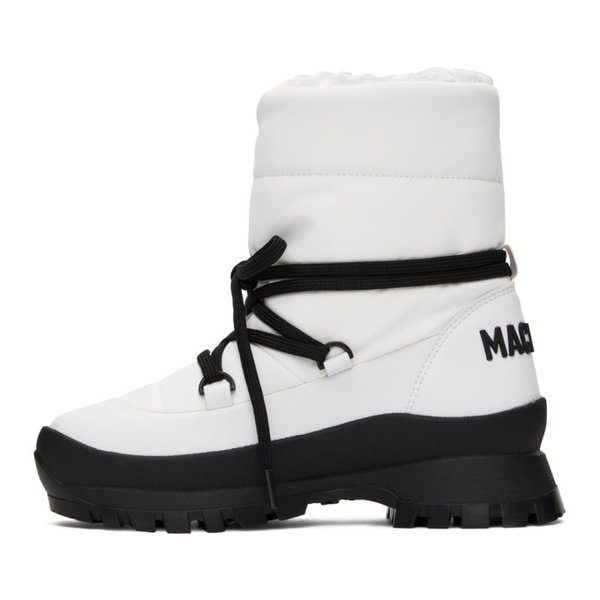  맥케이지 MACKAGE White Conquer Boots 222015F113009