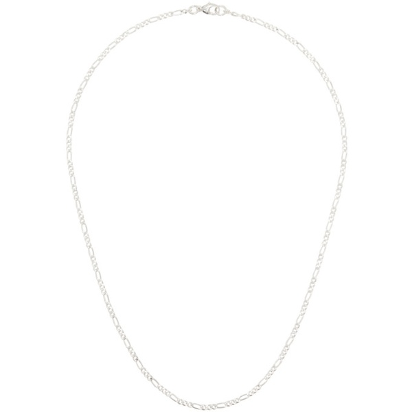  MAPLE Silver Figaro Chain Necklace 241073M145001