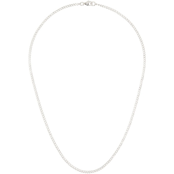  MAPLE Silver Curb Chain 4mm Necklace 241073M145002