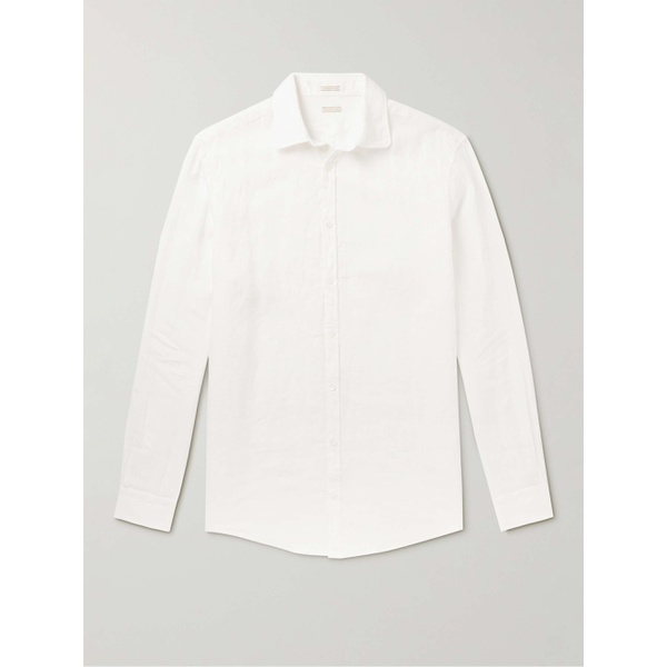  마시모 알바 MASSIMO ALBA Canary Cotton-Poplin Shirt 1647597310726154