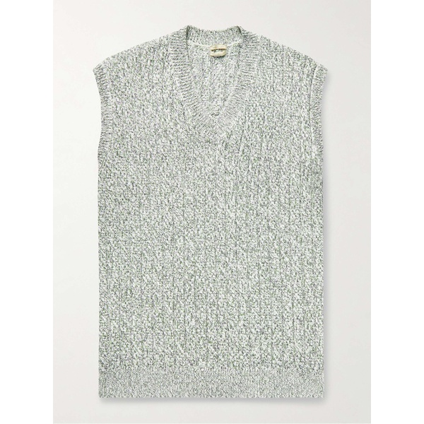  마시모 알바 MASSIMO ALBA Divo Ribbed Cotton Sweater Vest 1647597310727116