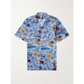 마시모 알바 MASSIMO ALBA Venice Camp-Collar Printed Cotton Shirt 1647597307030833