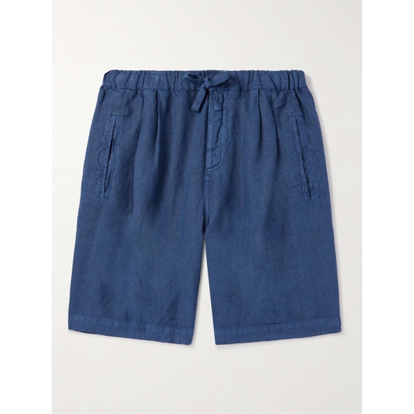  마시모 알바 MASSIMO ALBA Kevin Straight-Leg Linen Drawstring Shorts 1647597310704248