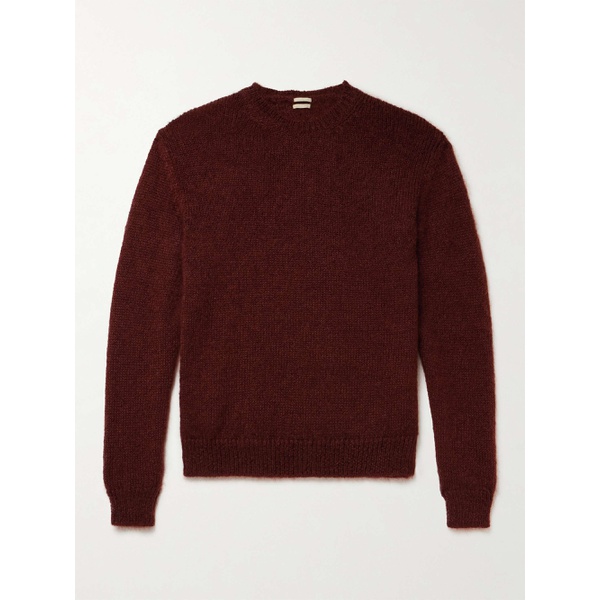  마시모 알바 MASSIMO ALBA Alder Brushed Mohair and Silk-Blend Sweater 1647597315368588