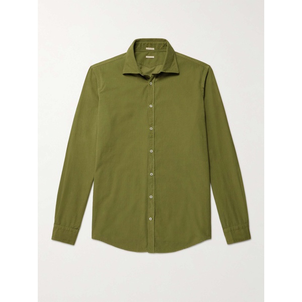  마시모 알바 MASSIMO ALBA Genova Brushed Cotton-Corduroy Shirt 1647597315368575