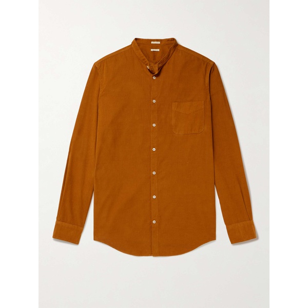  마시모 알바 MASSIMO ALBA Noto2 Slim-Fit Grandad-Collar Cotton-Corduroy Shirt 1647597315368593