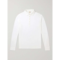 마시모 알바 MASSIMO ALBA Ischia Cotton and Cashmere-Blend Polo Shirt 1647597323415862